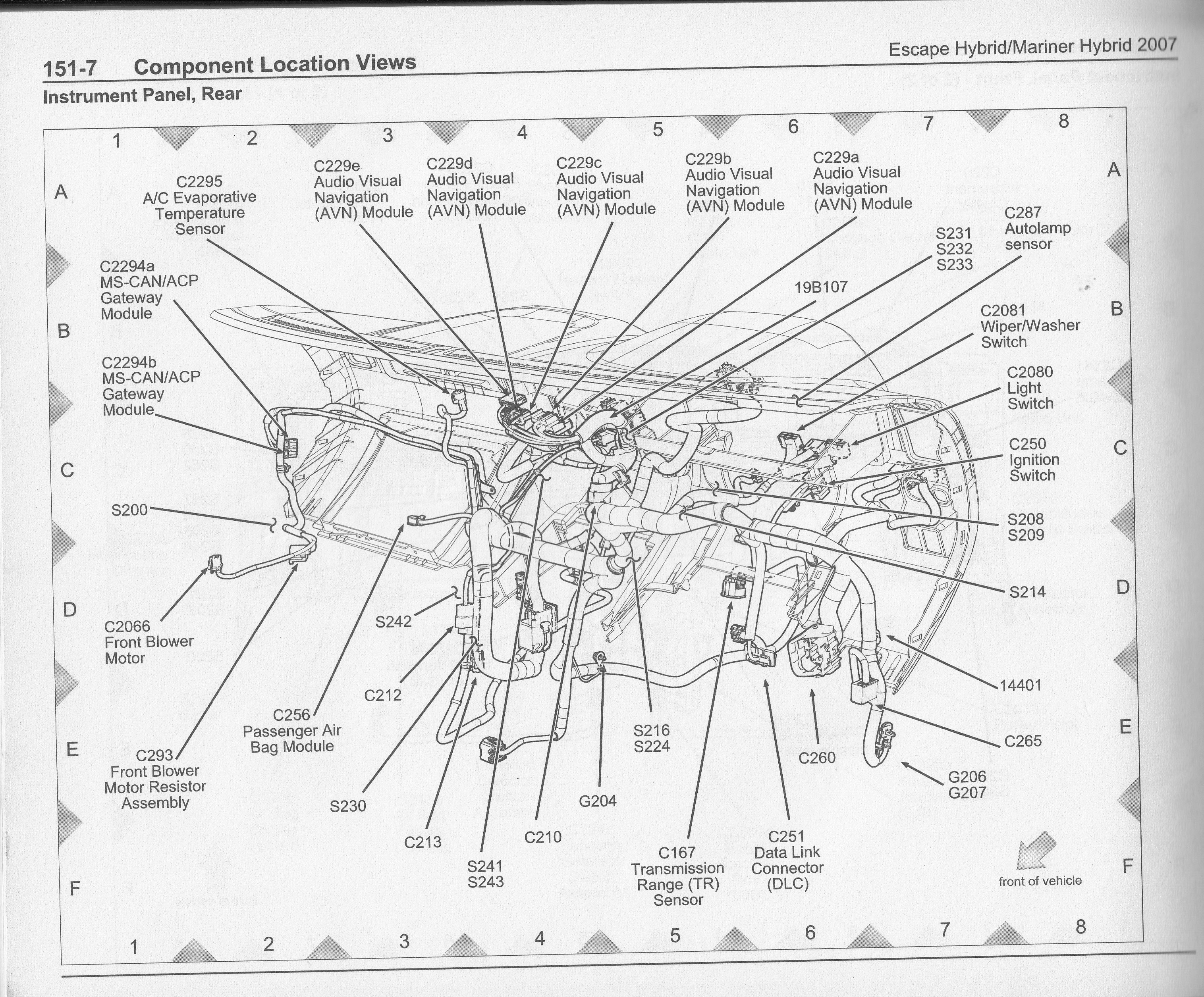 25 2007 Ford Escape Engine Diagram - Wiring Diagram Info