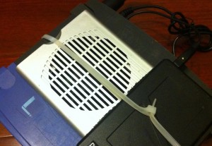 Fan in router