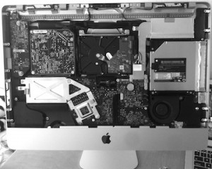 iMac with display removed